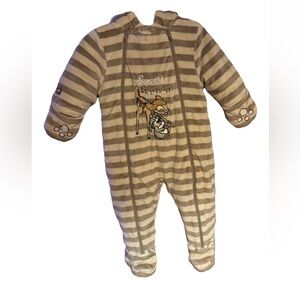 Disney Bambi & Thumper Striped Winter One Piece